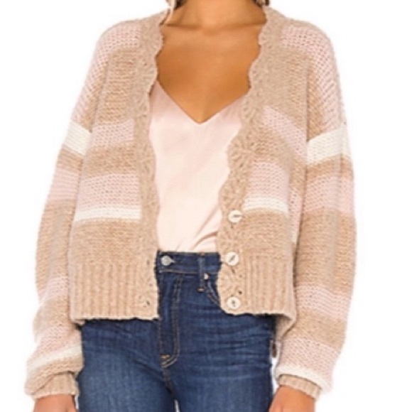 2X HP! Free People Fine Time Cardigan - Picture 2 of 9